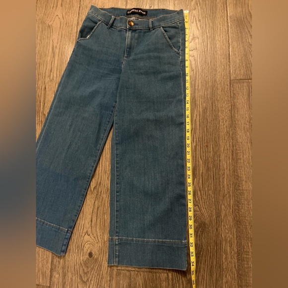 Express wideleg cropped jeans - Picture 6 of 8